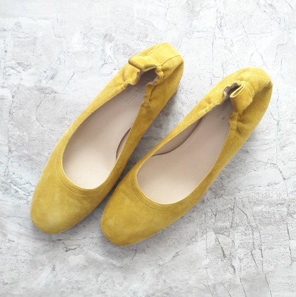 Everlane Shoes - Everlane Citron Suede Day Heel